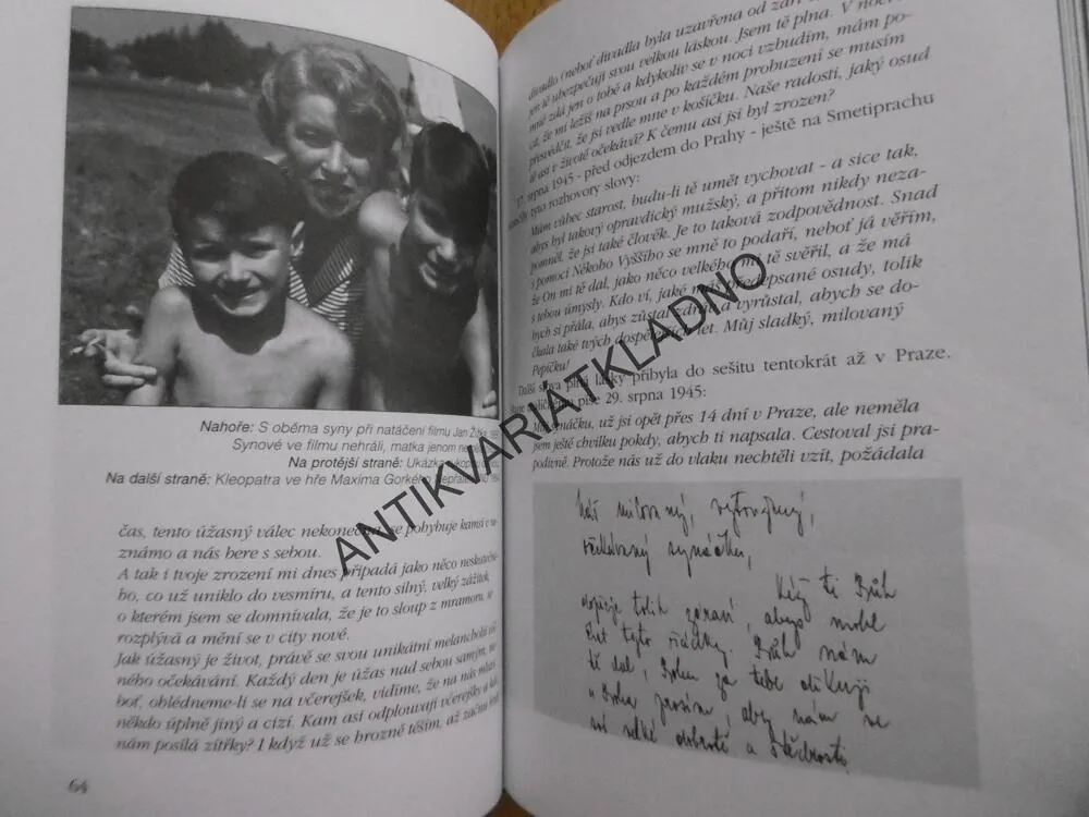 MARIE VÁŠOVÁ VE VZPOMÍNKÁCH ALENY FILIPOVÉ, **an