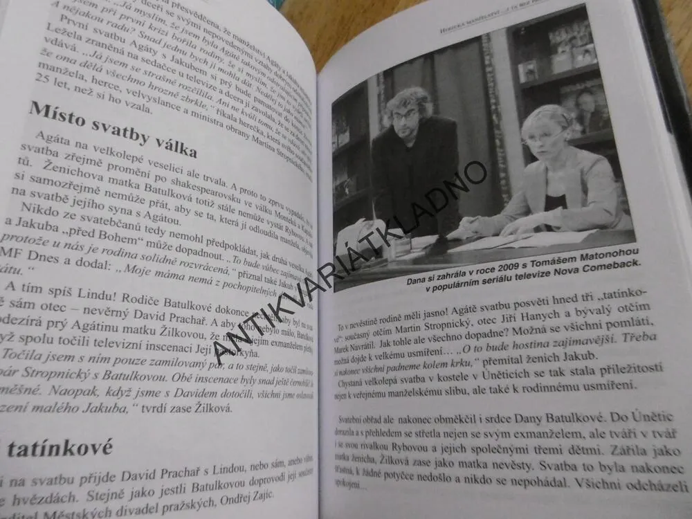 HERECKÁ MANŽELSTVÍ, MICHAELA REMEŠOVÁ, ROMAN SCHUSTER, **an