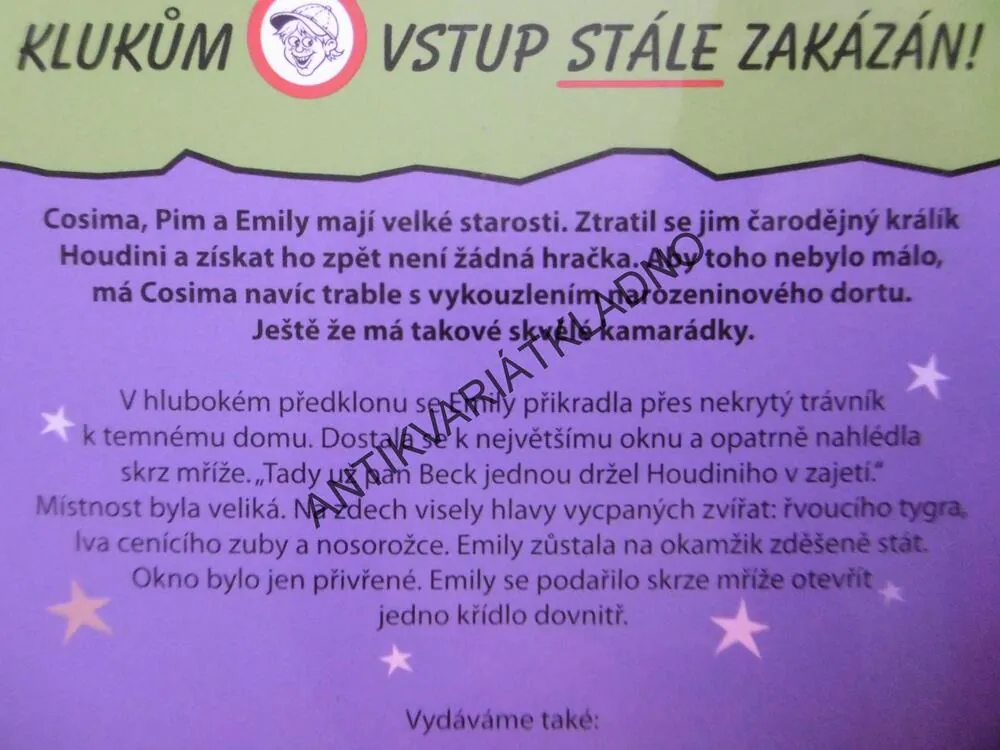 KLUB ČARODĚJEK, VELKÁ ZÁCHRANNÁ AKCE,THOMAS BREZINA, **an