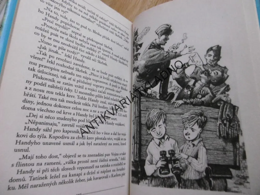 HANDYHO DLOUHÉ DOBRODRUŽSTVÍ, ANTONÍN RAŠEK, **an