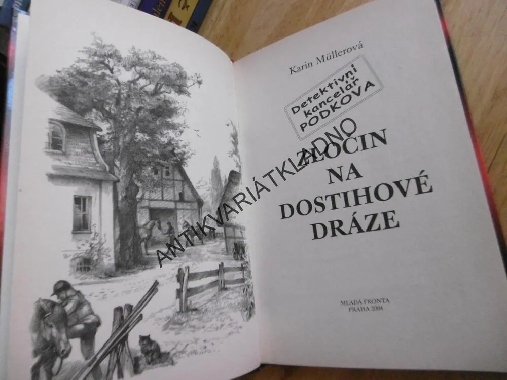 ZLOČIN NA DOSTIHOVÉ DRÁZE, KARIN MULLEROVÁ, **an