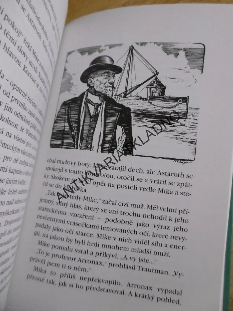 DÍVKA Z ATLANTIDY, WOLFGANG HOHLBEIN, **an