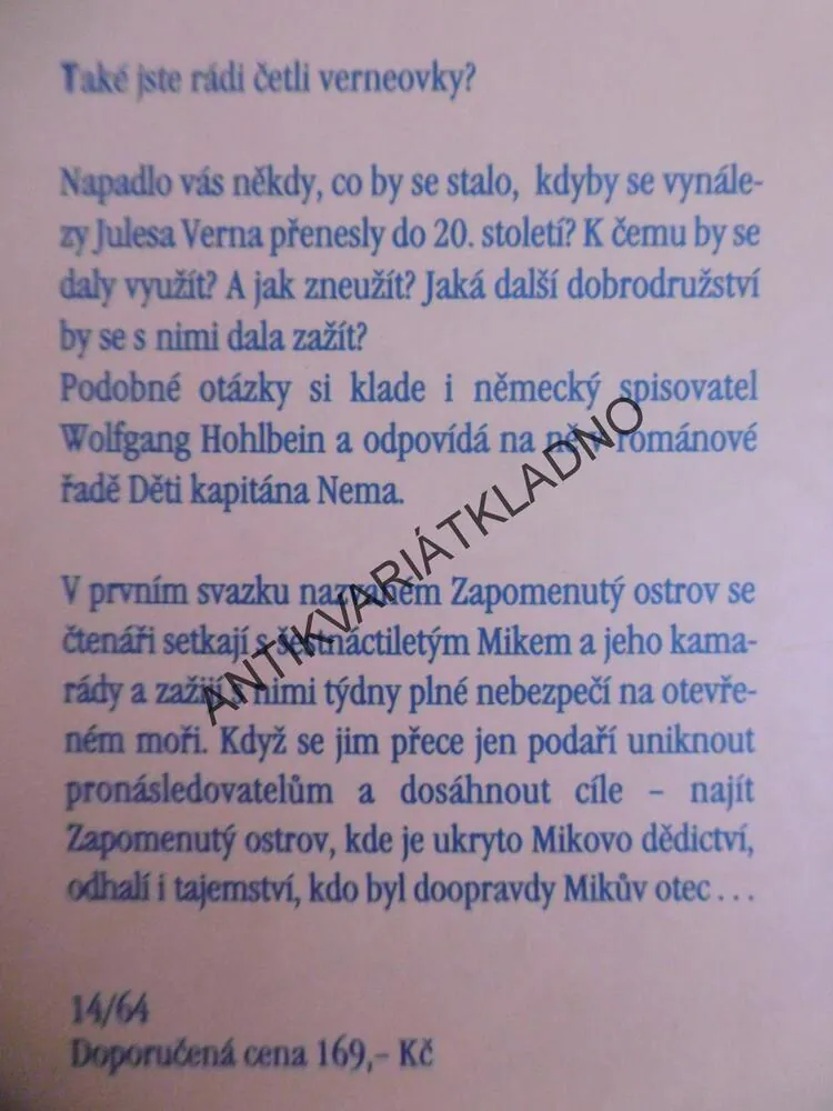ZAPOMENUTÝ OSTROV, WOLFGANG HOHLBEIN, **an