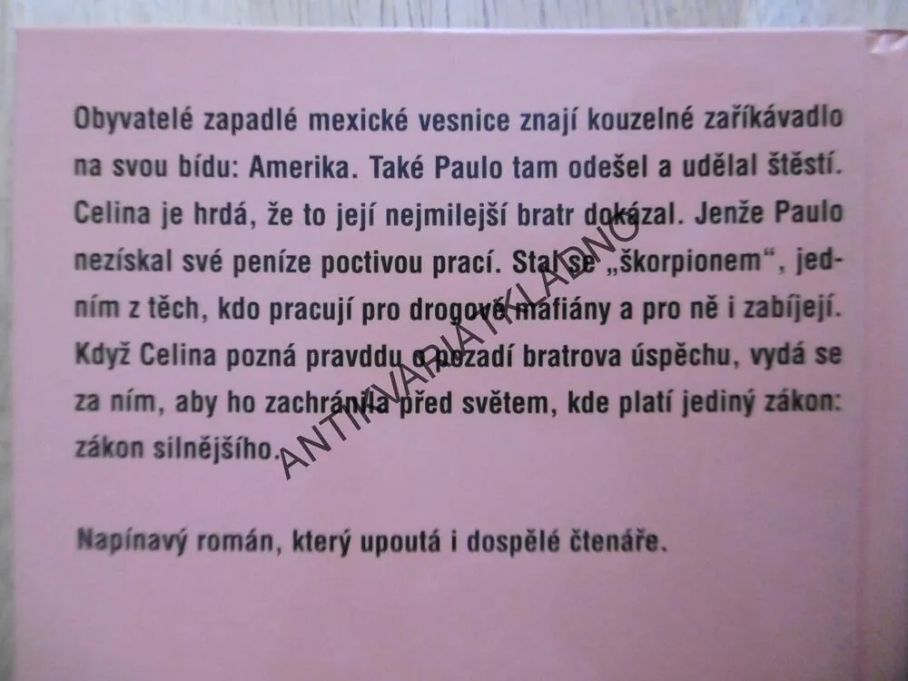 KONEC ŠKORPIONA, WERNER J. EGLI, **an