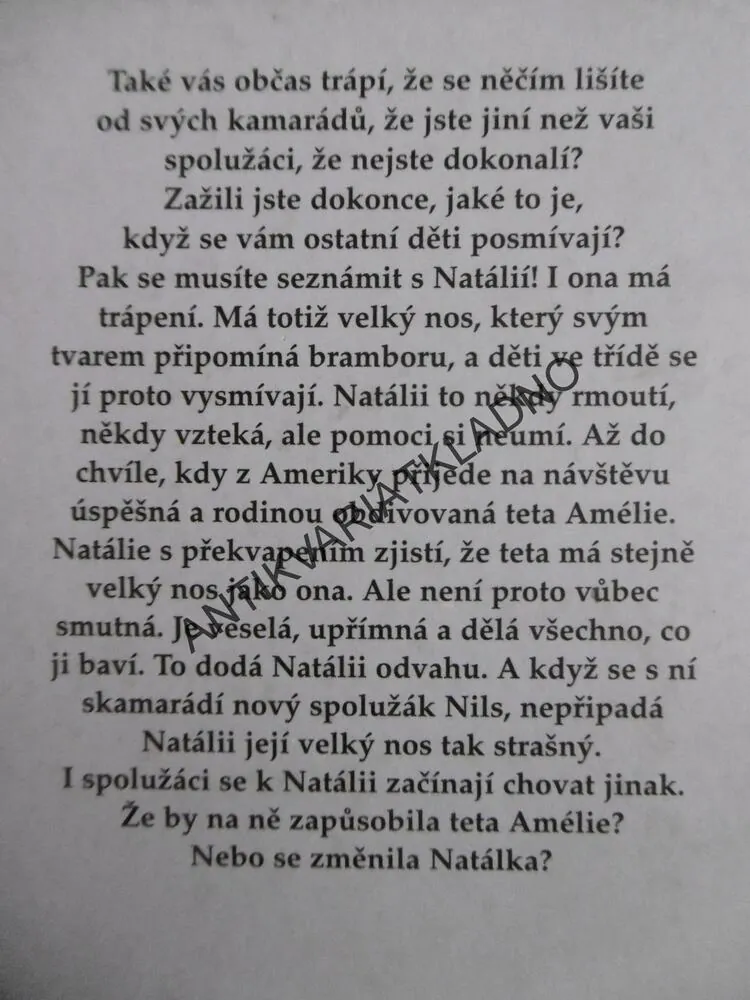 NOSATÁ NATÁLIE, JANA FREYOVÁ, **an