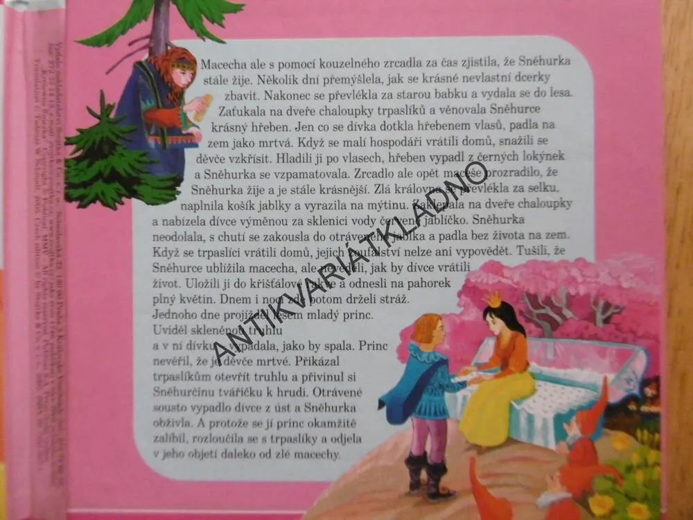SNĚHURKA, KNÍŽKA S PUZZLE, 3 X PUZZLE