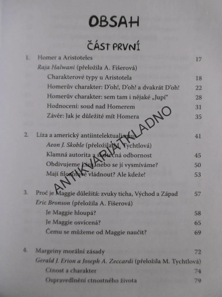 SIMPSONOVI A FILOZOFIE, WILLIAM IRWIN, **an