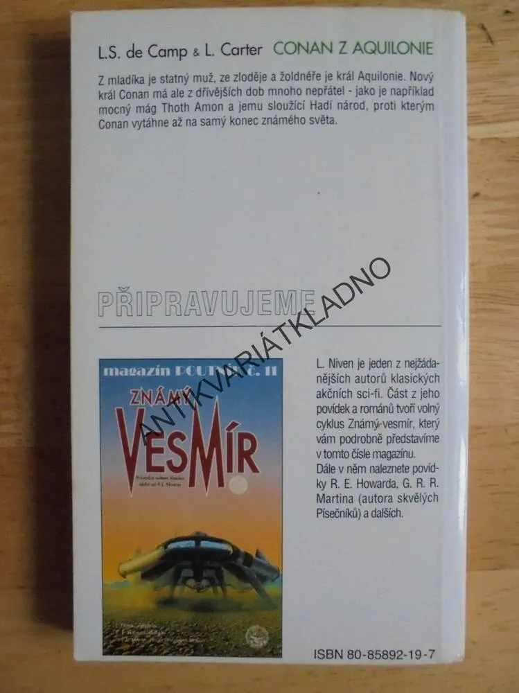 CONAN Z AQUILONIE, SPRAQUE DE CAMP, LIN CARTER, **an