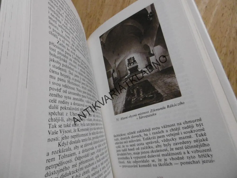 JAN ÁMOS KOMENSKÝ, O SOBĚ, **an