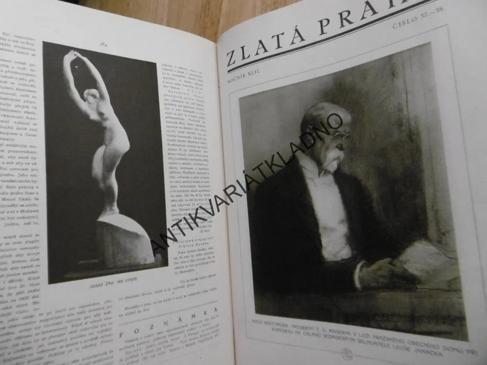 ZLATÁ PRAHA, 1925, ROČ. 42.,