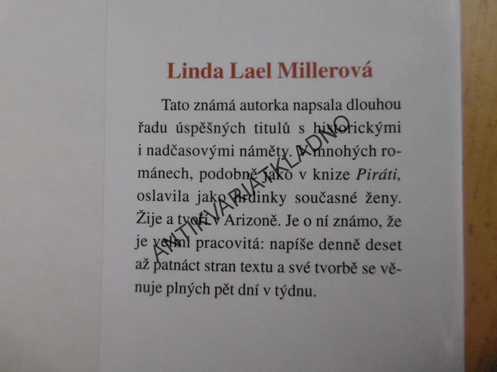JEDINÉ PŘÁNÍ, LINDA LAEL MILLER, **an
