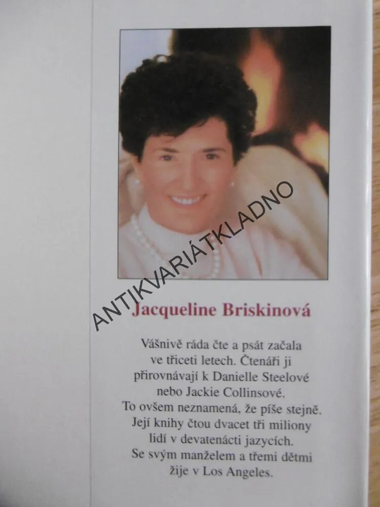 BOHATÍ PŘÁTELÉ, JACQUELINE BRISKINOVÁ, **an
