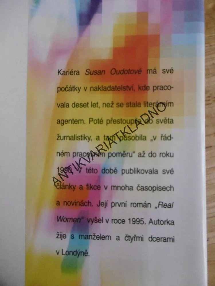 VIRTUÁLNÍ LÁSKA, SUSAN OUDOTOVÁ, **an