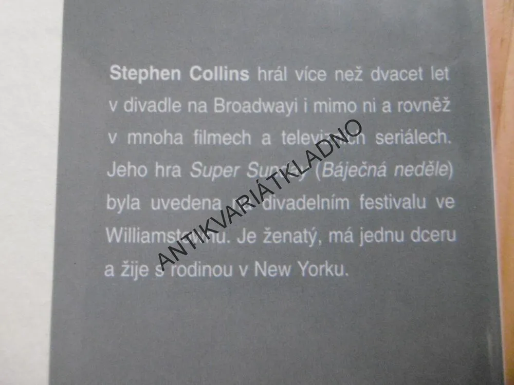 Z OČÍ DO OČÍ, STEPHEN COLLINS, **an