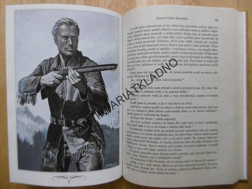 VINNETOU, SMRTÍCÍ PRACH, KAREL MAY, **an
