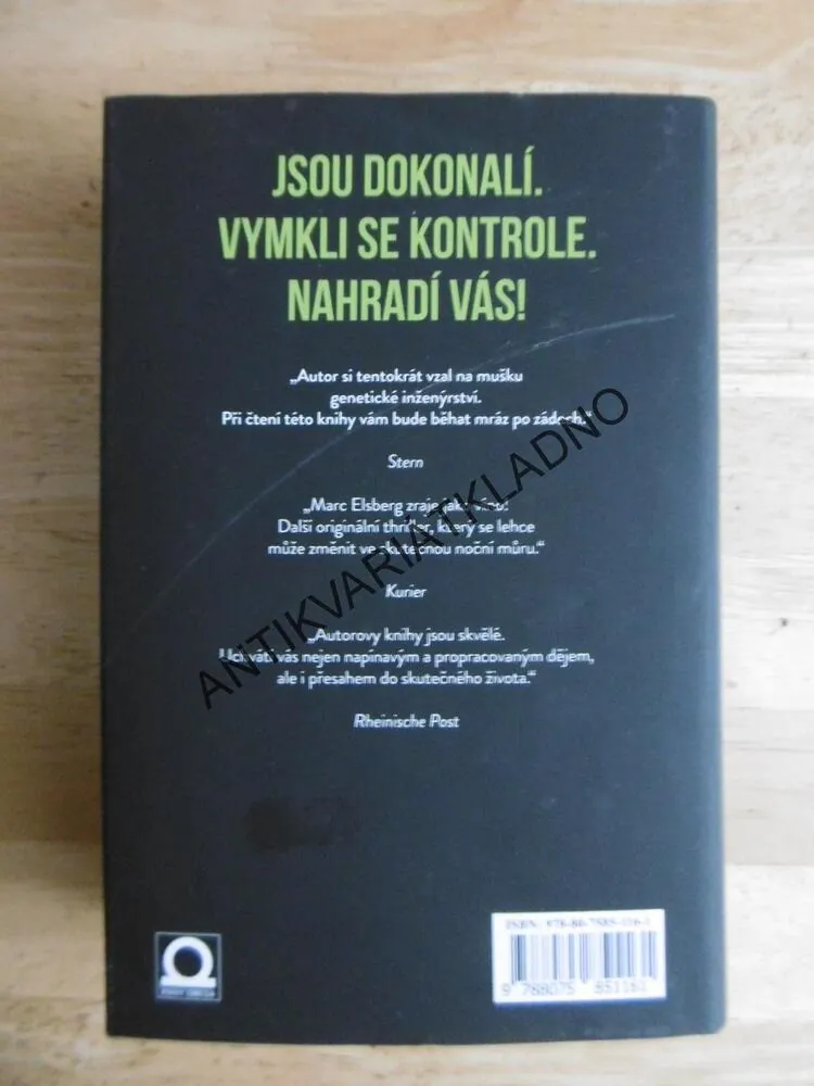 HELIX, I TY BUDEŠ NAHRAZEN, MARC ELSBERG, **an