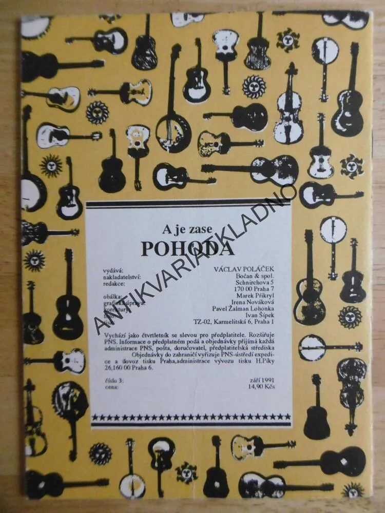 A JE ZASE POHODA 3, PAVEL ŽALMAN LOHONKA, ZPĚVNÍK, NOTY, TEXTY