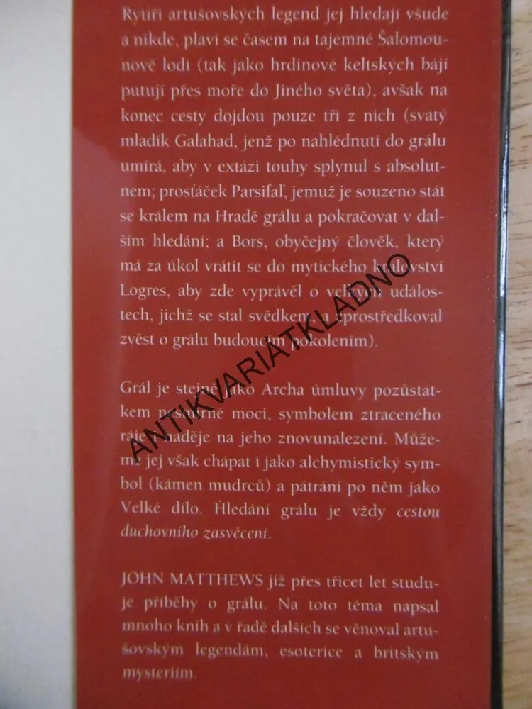 VE SLUŽBĚ GRÁLU, JOHN MATTHEWS, **an