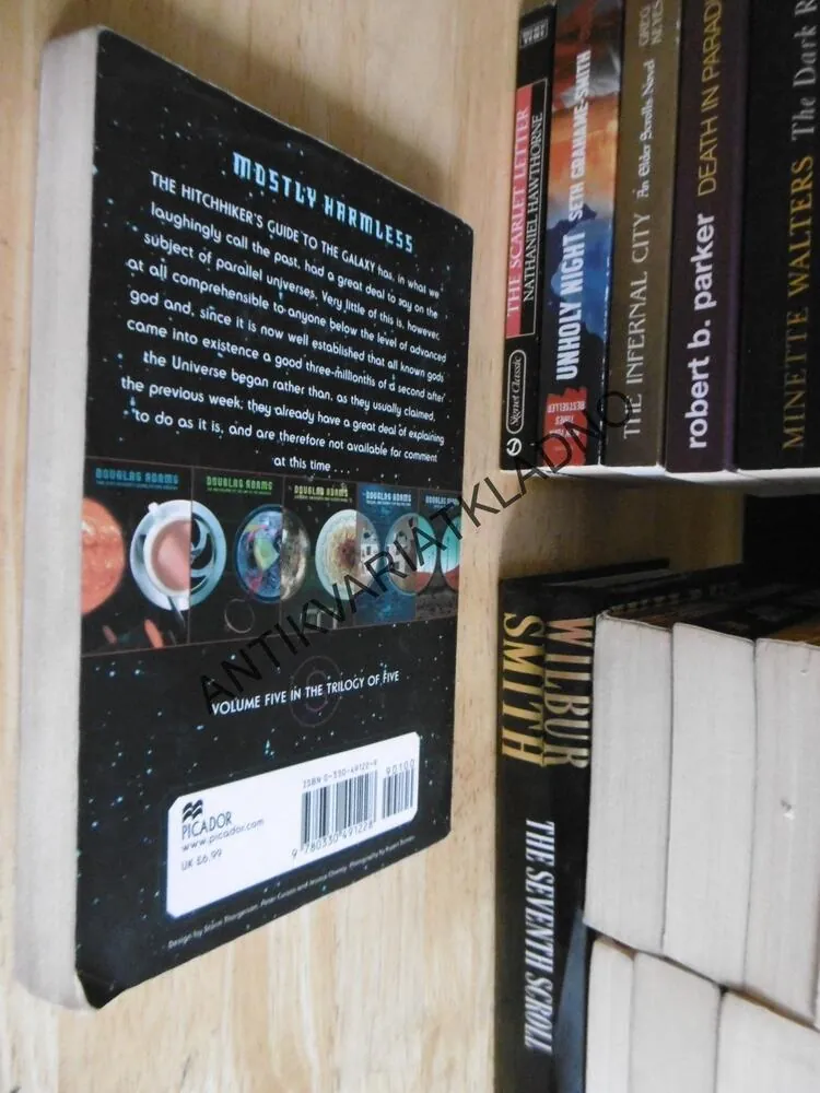 MOSTLY HARMLESS, VĚTŠINOU NEŠKODNÝ, DOUGLAS ADAMS, ANGLICKY, **an