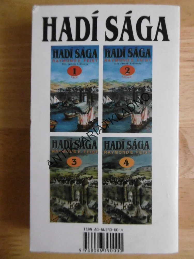 HADÍ SÁGA, HNĚV KRÁLE DÉMONŮ, ÚSTUP 5, RAYMOND E. FEIST, **an