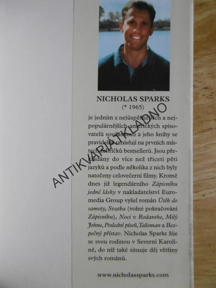 TO NEJLEPŠÍ Z NÁS, NICHOLAS SPARKS, **an