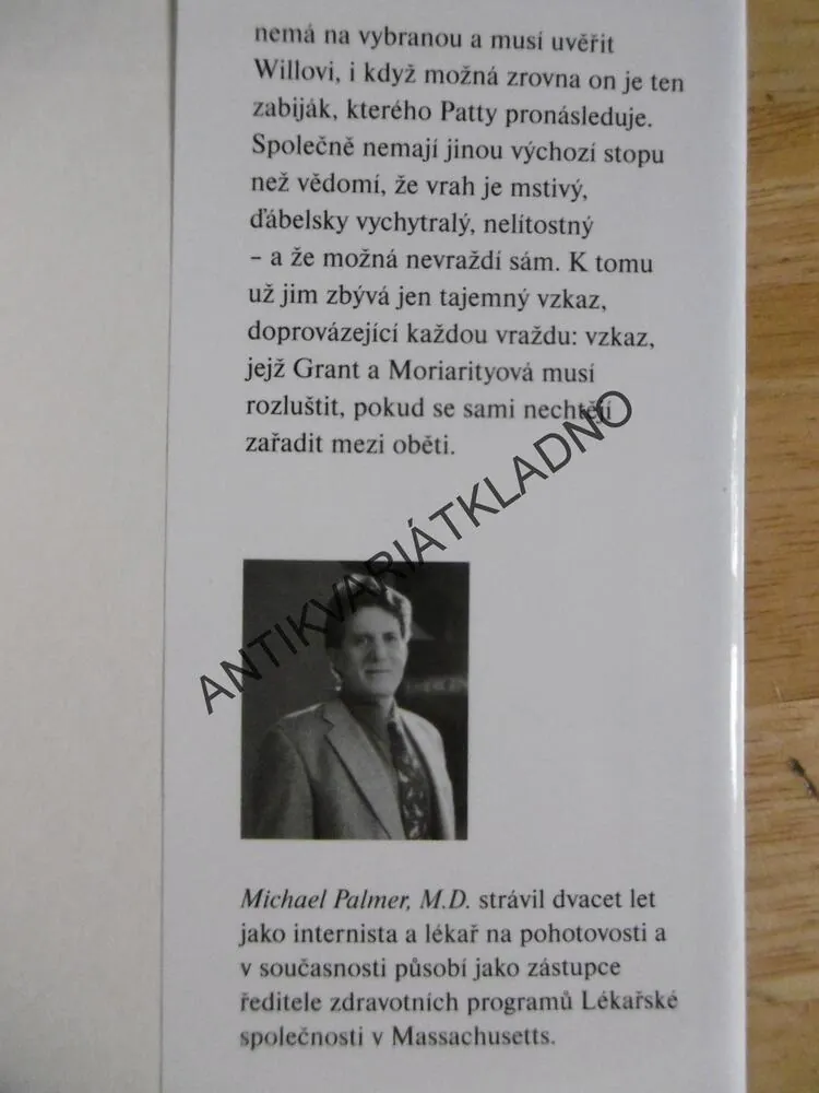 HIPPOKRATOVO SPOLEČENSTVÍ, MICHAEL PALMER, **an