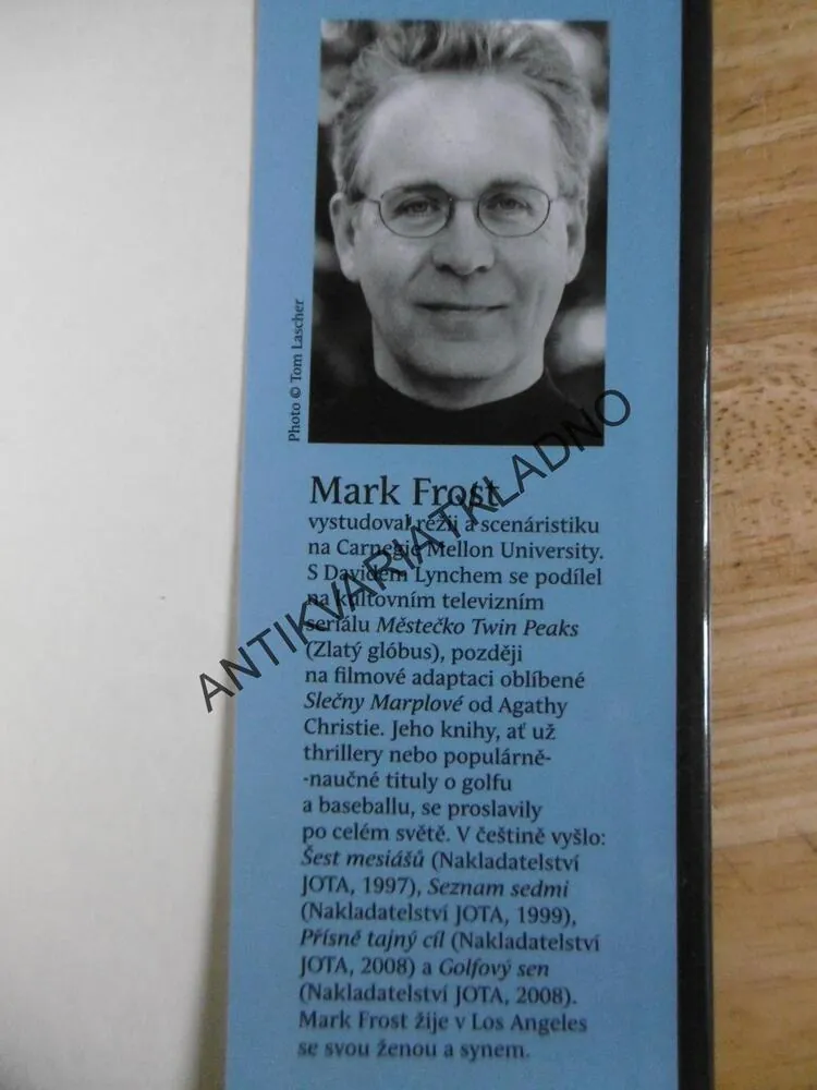 PALADINOVO PROROCTVÍ, PROBUZENÍ, MARK FROST, **an