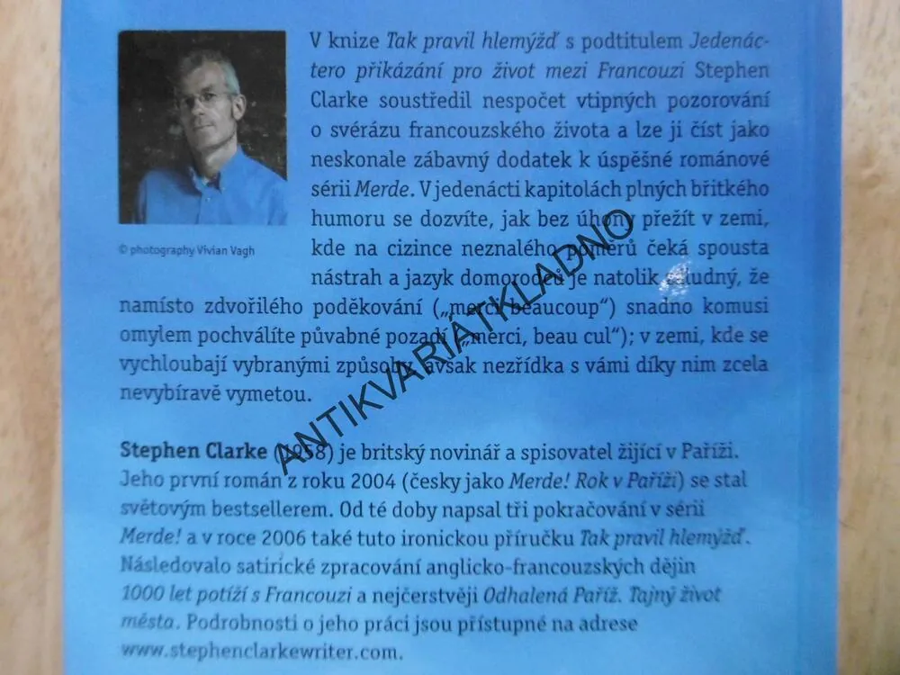 TAK PRAVIL HLEMÝŽĎ, STEPHEN CLARKE, **an