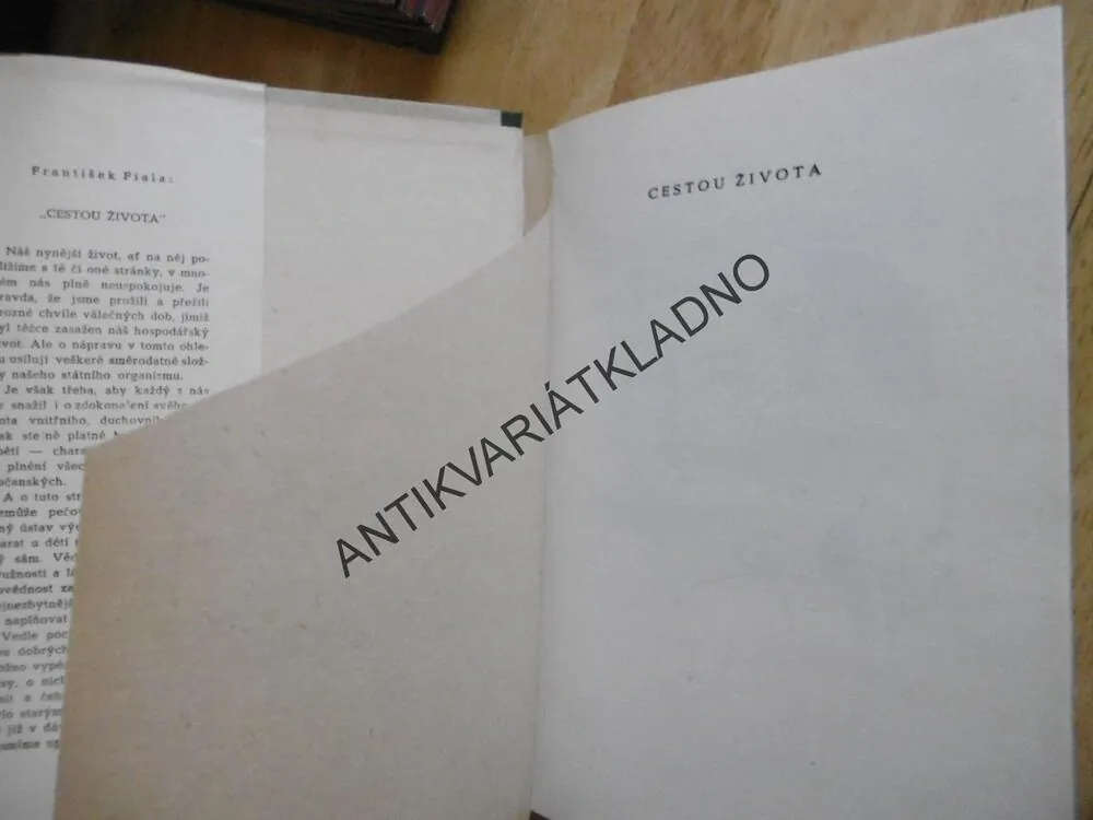 CESTOU ŽIVOTA, FRANTIŠEK FIALA, **an