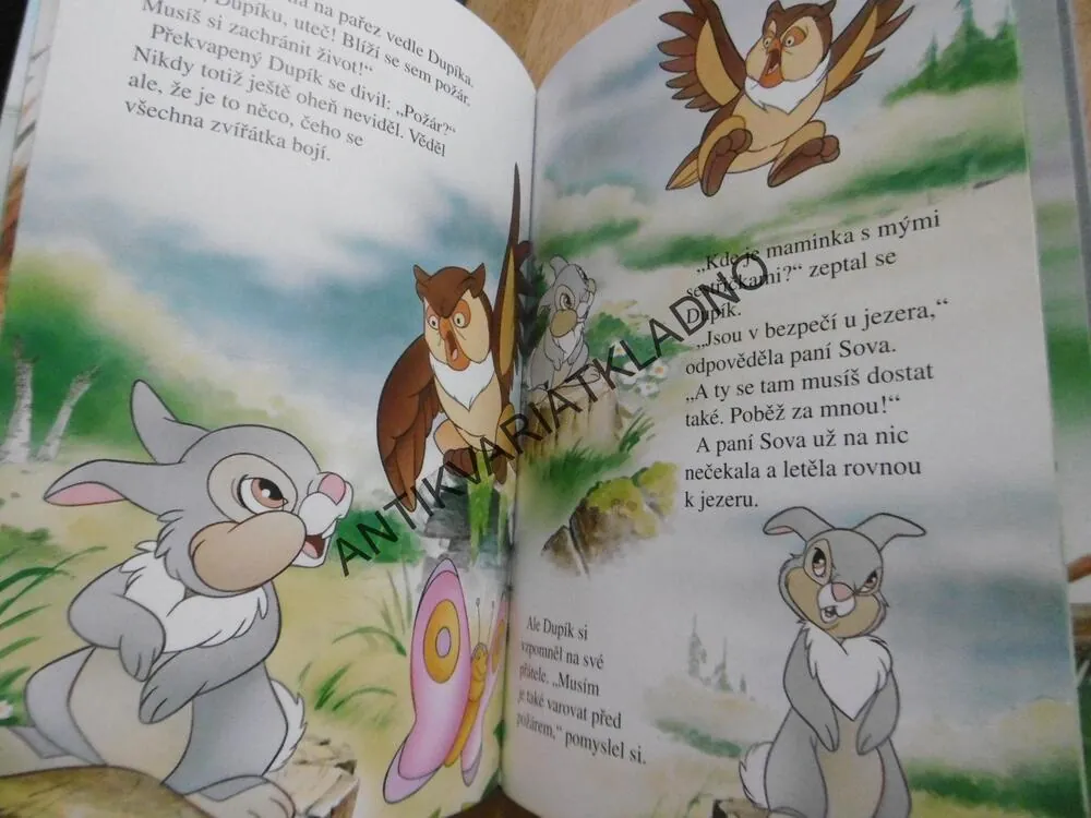 ODVÁŽNÝ ZAJÍC DUPÍK, WALT DISNEY, **an