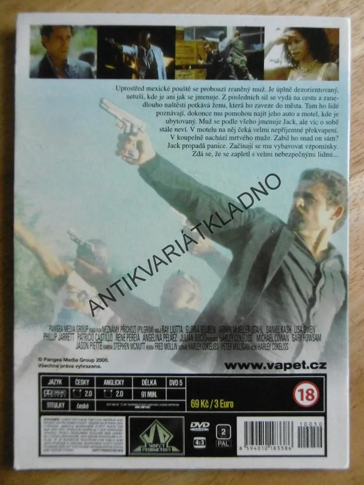 NEZNÁMÝ PŘÍCHOZÍ, DVD FILM 