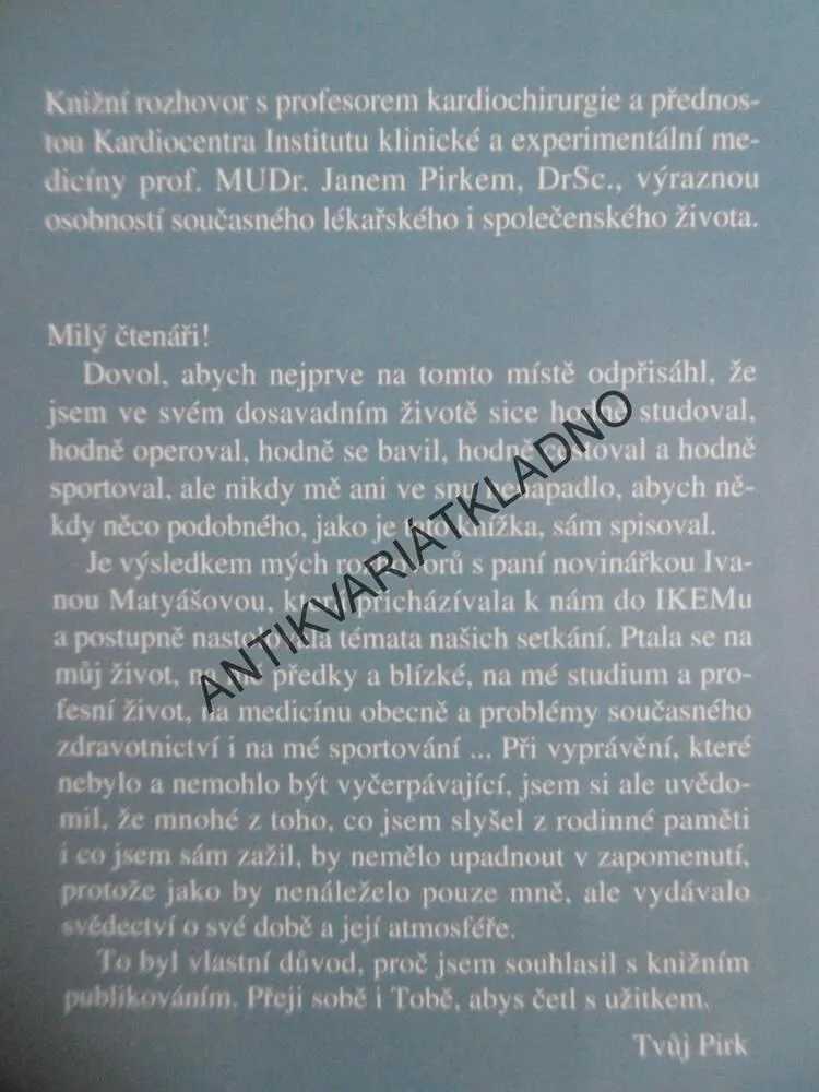 SRDCE A SRDÍČKA JANA PIRKA, JAN PIRK, IVANA MATYÁŠOVÁ, **an