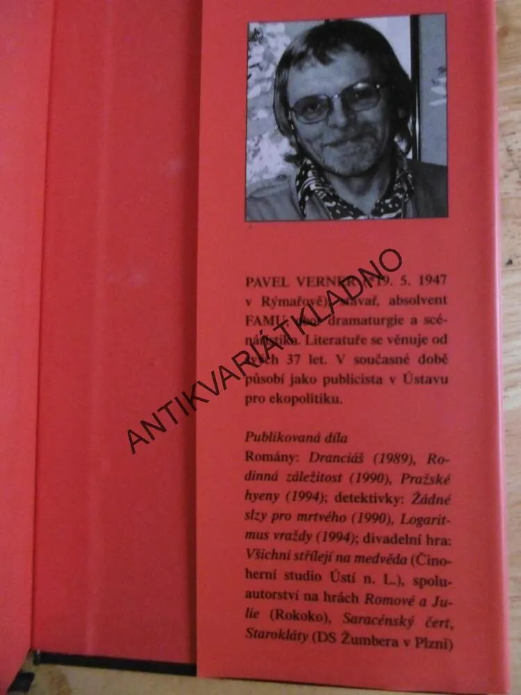 ČERVENO BÍLÁ KOBRA, PAVEL VERNER, **an