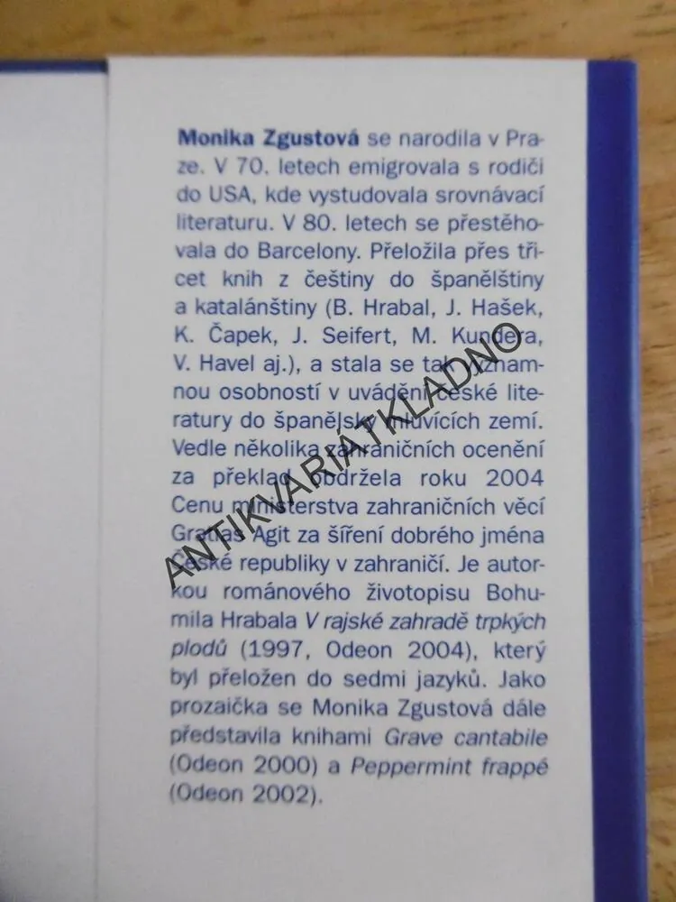 TICHÁ ŽENA, MONIKA ZGUSTOVÁ, **an