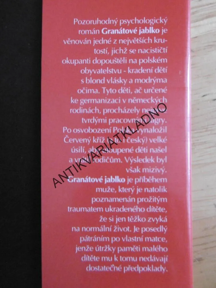 GRANÁTOVÉ JABLKO, HALINA AUDERSKA, **an