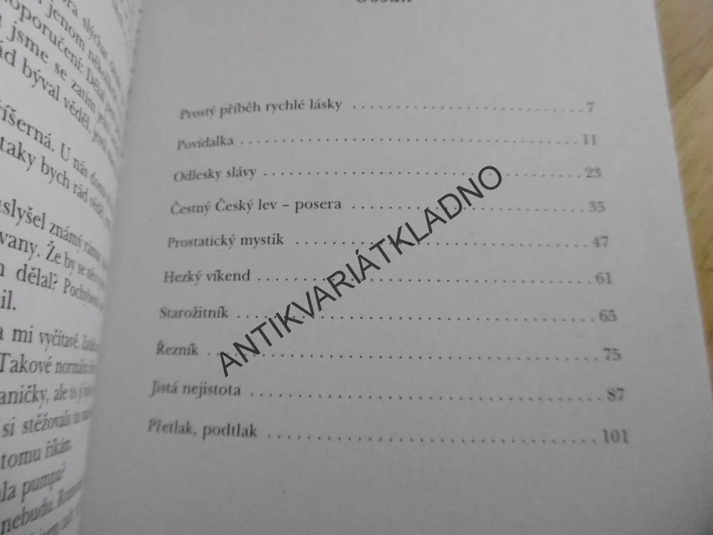 BLÍZKO U SEBE, POVÍDKY O LÁSCE, JAN PROFOUS, **an
