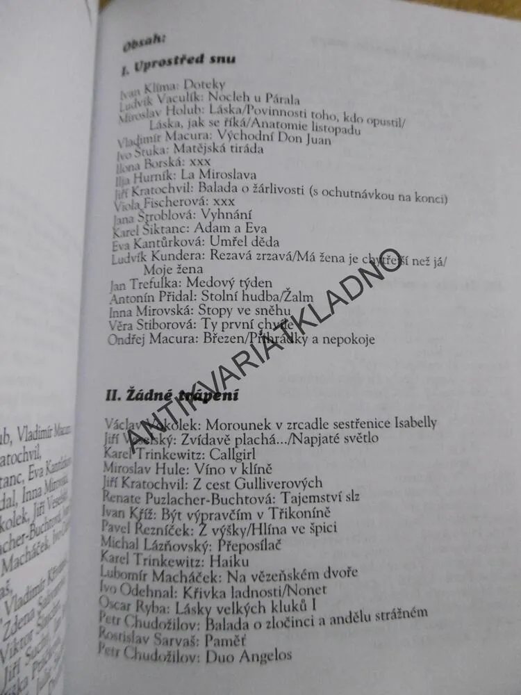 LÁSKY A NELÁSKY, **an