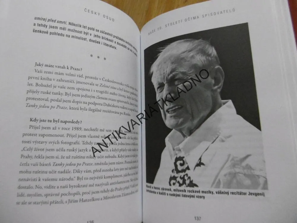 ČESKÝ OSUD, NAŠE 20. STOLETÍ OČIMA SPISOVATELŮ, FRANTIŠEK CINGER, **an
