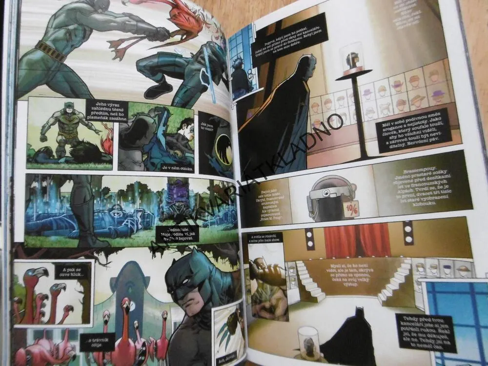 BATMAN, KONCE SVĚTA, KOMIKS DC COMICS, **an