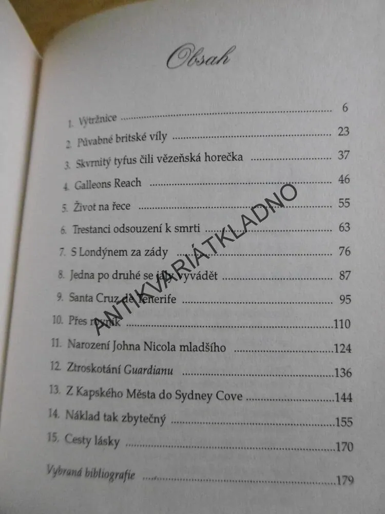 NEVĚSTINEC NA VLNÁCH, SIAN REES, **an