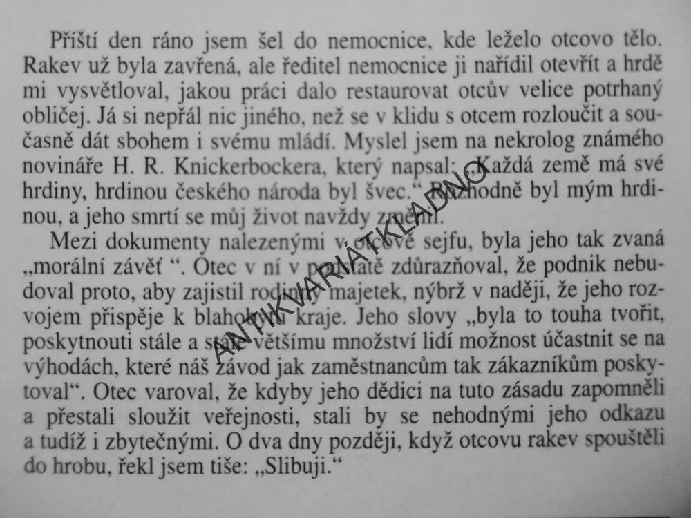 BAŤA, ŠVEC PRO CELÝ SVĚT, SOŇA SINCLAIROVÁ, **an