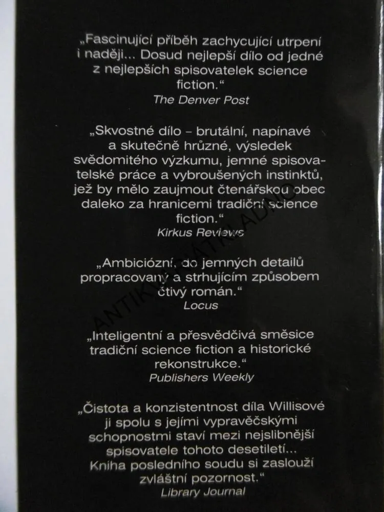 KNIHA POSLEDNÍHO SOUDU, CONNIE WILLISOVÁ, **an