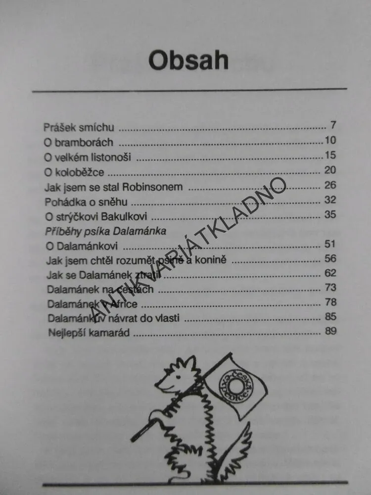 POHÁDKY VLASTY BURIANA, **an