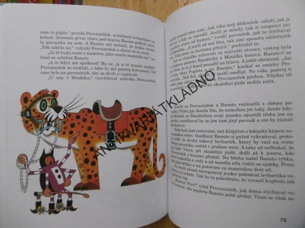 PAVOUČEK PROVAZNÍČEK, INKA CIPROVÁ, ZDENĚK MILER, **an