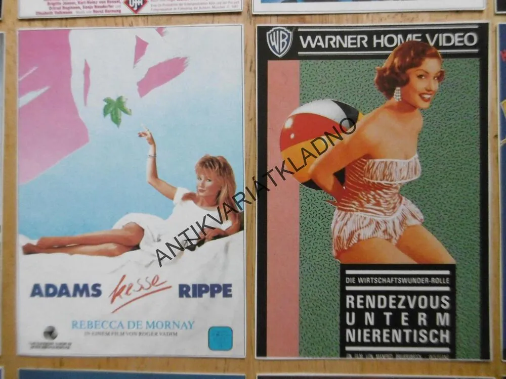 FILM. KARTIČKY, NĚMECKO, ČASOPIS VIDEO PLUS, 18KS