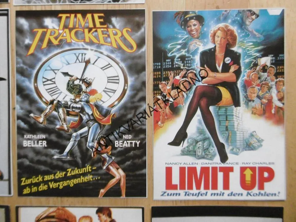 FILM. KARTIČKY, NĚMECKO, ČASOPIS VIDEO PLUS, 17KS