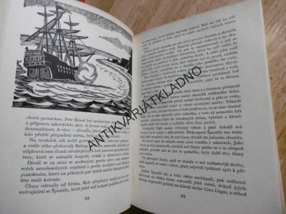 KOD 58 - ODYSEA KAPITÁNA BLOODA, RAFAEL SABATINI, 1970, **an