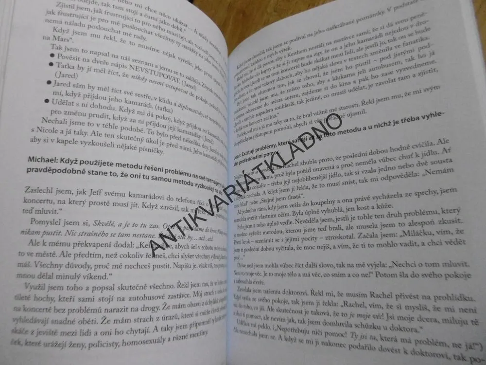 JAK MLUVIT, ABY NÁS TEENAGEŘI POSLOUCHALI, FABER, **an
