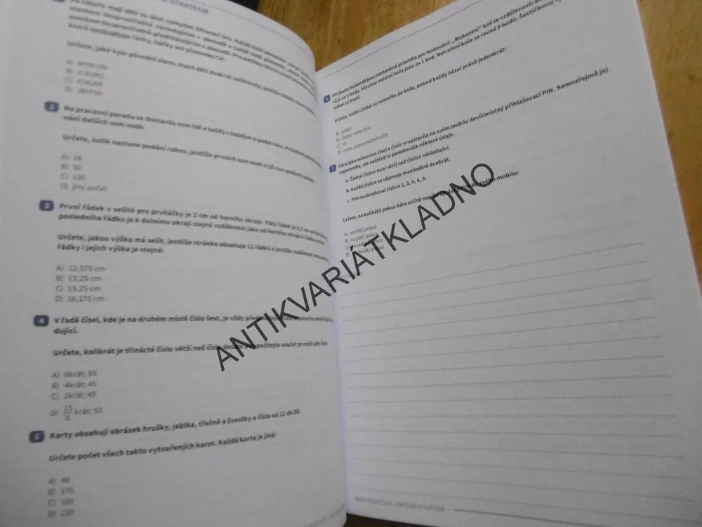 PŘIJÍMAČKY NA VŠ V POHODĚ, STUDIJNÍ PŘEDPOKLADY, 