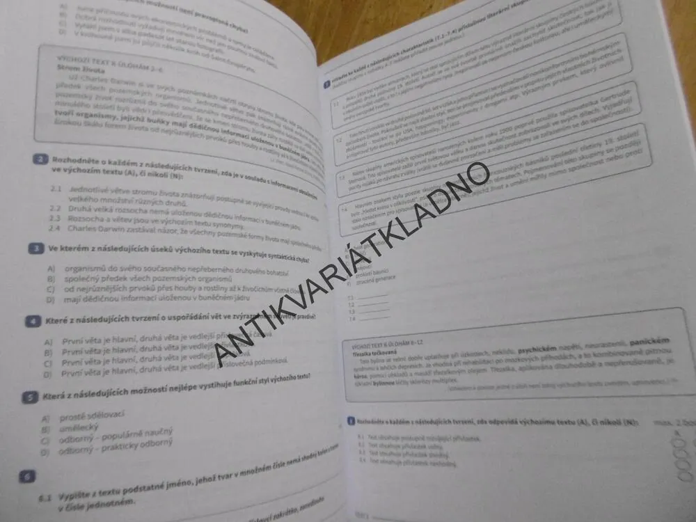 MATURITA V POHODĚ, ČESKÝ JAZYK A LITERATURA